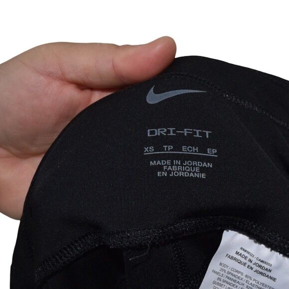 Nike Dri-FIT Epic Run Faster Black Leggings Women’s XS Compression Mesh Panel - Picture 5 of 8